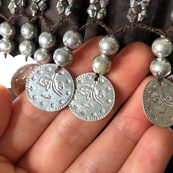 ROCK & ROSE Belly Dancing Chocolate Brown Gypsy Boho Hippie Swing Tiered Skirt - Picture 5 of 13